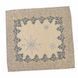 Tapestry placemat RUNNER908 Polar Express, 17х18, 18, 17, Square, New Year's, Golden lurex, 75% polyester, 22% cotton, 3% acrylic, Tapestry