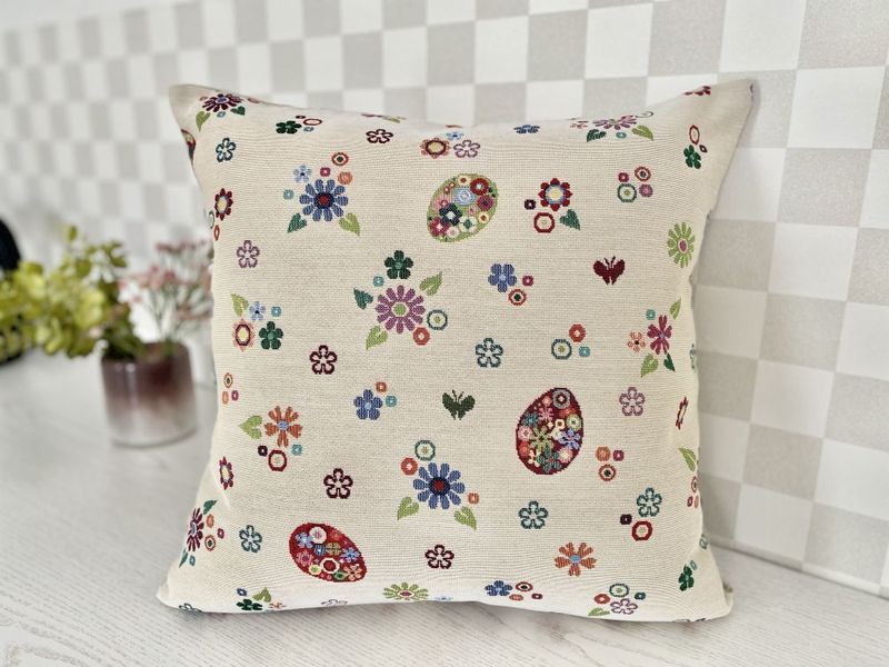 Double-sided tapestry cushion cover EDEN274B-NV1