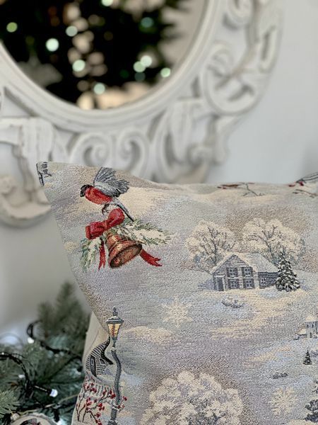 Single-sided tapestry cushion cover EDEN1254-NV1
