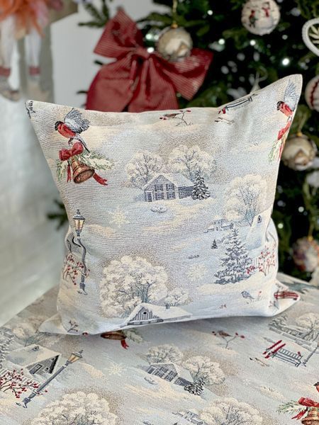 Single-sided tapestry cushion cover EDEN1254-NV1