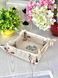 Tapestry bread basket EDEN ANASTASIA, 20х20х8, 20, 20, 8, Square, Flower, Without lurex, 60% polyester, 24% cotton, 16% acrylic, Tapestry