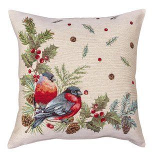 Single-sided tapestry cushion cover KISS1066
