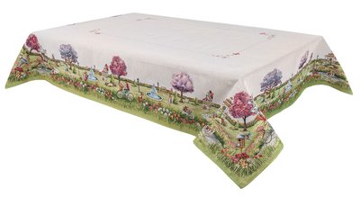 Tapestry tablecloth RUNNER1178, 137х180, Rectangular, Casual, Without lurex, 75% polyester, 22% cotton, 3% acrylic