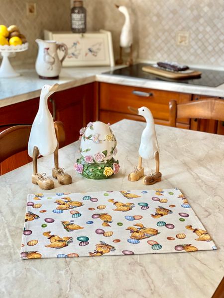 Tapestry placemat LIMA028, 34x44, Rectangular, Easter, Without lurex, 75% polyester, 22% cotton, 3% acrylic