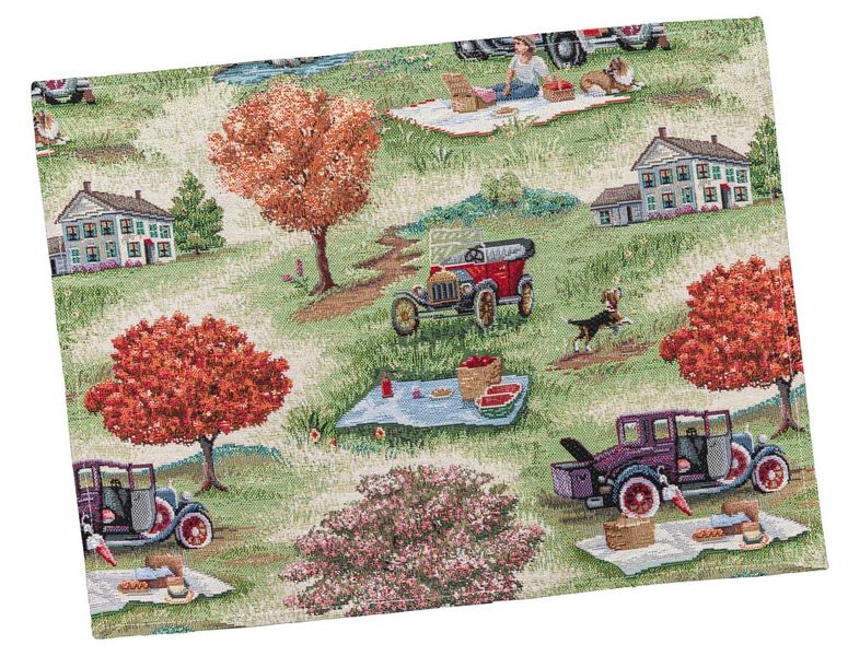 Tapestry kitchen potholder EDEN1183-PK20, 20x20, Square, Everyday, Without lurex, 75% polyester, 22% cotton, 3% acrylic