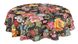 Tapestry tablecloth JAPAN003, Ø140, Round, Everyday, Golden lurex, 75% polyester, 22% cotton, 3% acrylic