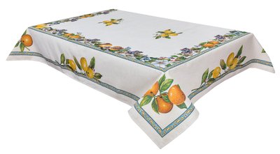 Tapestry tablecloth RUNNER LIMA022, 137х137, Square, Casual, Without lurex, 75% polyester, 22% cotton, 3% acrylic