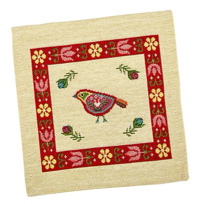 Tapestry placemat RUNNER205R, 17x18, Square, Casual, Without lurex, 75% polyester, 22% cotton, 3% acrylic