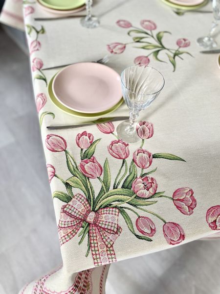 Tapestry tablecloth SK0073, 137х180, Rectangular, Casual, Without lurex, 75% polyester, 22% cotton, 3% acrylic