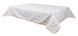 Double-sided tablecloth with Teflon coating FGT02-EDEN010, 140x180, Rectangular, New Year's, With Teflon coating and golden lurex, 94% polyester, 6% lurex, Double-sided
