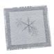 Double-sided napkin with Teflon coating FST80-RUNNER008, 17x18, Square, New Year's, With Teflon coating and silver lurex, 94% polyester, 6% lurex, Double-sided