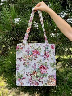 Tapestry shopping bag EDEN1175-SM35, 34x35, Rectangular, Everyday, Without lurex, 75% polyester, 22% cotton, 3% acrylic, Tapestry