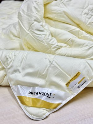 Blanket DreamZone Gold T10 (200х220), 200x220, Rectangular, All-season, 100% cotton