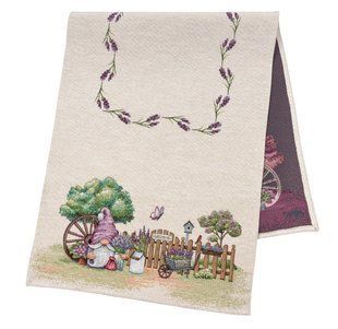 Tapestry table runner RUNNER1301NA, 37x100, 100, 37, Rectangular, Everyday, Without lurex, 75% polyester, 22% cotton, 3% acrylic, Tapestry