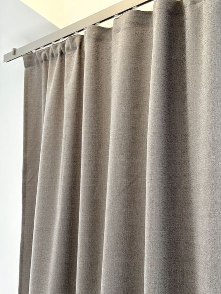 Gotowa firanka Limaso NEUTEX OXFORD 140&times;270 cm na tasiemce na haczyki, 140x270, 270, 140, Prostokątny, Monochromatyczny, 100% poliester, Poliester, 1 szt.