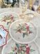 Set of tapestry napkins with lace ROUND1309FMM-SET4-25D Forest Harmony, &Oslash;25, 25, 25, Round, New Year's, Golden lurex, 70% polyester, 23% cotton, 3% acrylic, 4% metal fibre, Tapestry, 4 pcs.