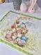 Linen placemat with printed pattern SRLP02-49, 37x49, Rectangular, Easter, 100% linen