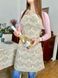 Tapestry kitchen apron EDEN391NA, 60х85, 85, 60, Classic, Without lurex, 75% polyester, 22% cotton, 3% acrylic, Tapestry