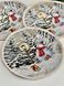 Tapestry placemat with lace ROUND1267M-20D Loud Carol, &Oslash;20, 20, 20, Round, New Year's, Without lurex, 75% polyester, 22% cotton, 3% acrylic, Tapestry