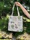Tapestry shopping bag SMG21-35, 35, 34, Rectangular, Flower, Without lurex, 75% polyester, 22% cotton, 3% acrylic, Tapestry