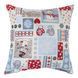 Single-sided tapestry cushion cover EDEN324W-NV1