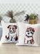 Single-sided tapestry cushion cover KISS042