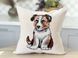 Single-sided tapestry cushion cover KISS042