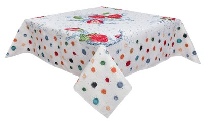 Tapestry tablecloth RUNNER850, 137х137, Square, Casual, Without lurex, 75% polyester, 22% cotton, 3% acrylic