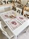 Tapestry placemat G-34278, 33х45, 45, 33, Rectangular, New Year's, With microfibre + gold lurex, 74% polyester, 23% cotton, 3% acrylic, Tapestry