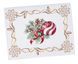 Tapestry placemat G-34278, 33х45, 45, 33, Rectangular, New Year's, With microfibre + gold lurex, 74% polyester, 23% cotton, 3% acrylic, Tapestry