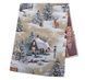Tapestry table runner EDEN1267, 37х100, 100, 37, Rectangular, New Year's, Without lurex, 75% polyester, 22% cotton, 3% acrylic, Tapestry
