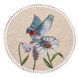 Tapestry placemat with lace ROUND1229M-20D