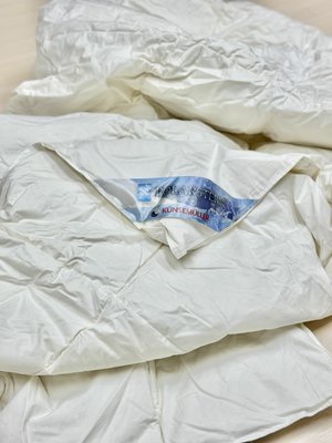 Blanket POLARASTERN, 155x220, Rectangular, All-season, 100% cotton, 90% down, 10% feather