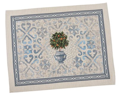 Tapestry placemat RUNNER864, 37x49, Rectangular, Casual, Without lurex, 75% polyester, 22% cotton, 3% acrylic
