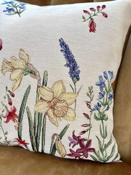 Single-sided tapestry cushion cover ANASTASIA-NV
