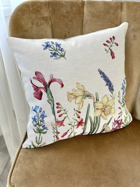 Single-sided tapestry cushion cover ANASTASIA-NV