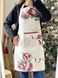 Tapestry kitchen apron ALLOVER34278, 60х85, 85, 60, New Year's, With microfibre + gold lurex, 74% polyester, 23% cotton, 3% acrylic, Tapestry