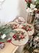 Tapestry placemat with lace RUNNER1375AZ-FN-25D, &Oslash;25, 25, 25, Round, New Year's, Golden lurex, 70% polyester, 23% cotton, 3% acrylic, 4% metal fibre, Tapestry