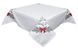 Obrus z haftem SKVN012, 135x135, Kwadrat, Nowy Rok, Haft, 100% poliester