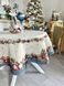 Tapestry tablecloth RUNNER1375AZ-FN, &Oslash;160, 160, 160, Round, New Year's, Golden lurex, 70% polyester, 23% cotton, 3% acrylic, 4% metal fibre, Tapestry