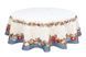 Tapestry tablecloth RUNNER1375AZ-FN, &Oslash;160, 160, 160, Round, New Year's, Golden lurex, 70% polyester, 23% cotton, 3% acrylic, 4% metal fibre, Tapestry