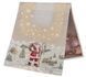 Tapestry table runner RUNNER974W Star light, 37х100, 100, 37, Rectangular, New Year's, Without lurex, 75% polyester, 22% cotton, 3% acrylic, Tapestry