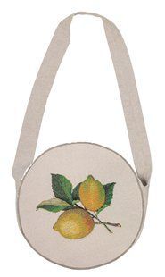 Tapestry shopping bag ROUND003SM, &Oslash;25, Round, Everyday, Without lurex, 75% polyester, 22% cotton, 3% acrylic, Tapestry