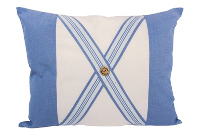 Подушка декоративна з голубим дошивом GP-PD (40х50)