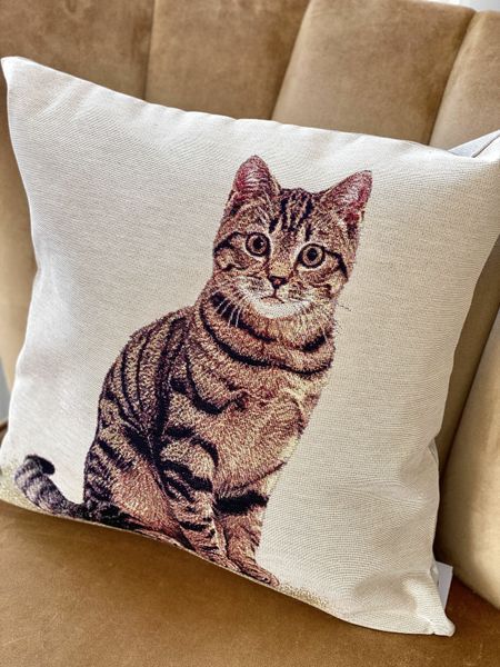 Single-sided tapestry cushion cover TRUDY-NV
