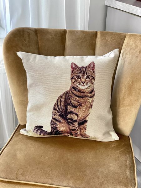 Single-sided tapestry cushion cover TRUDY-NV