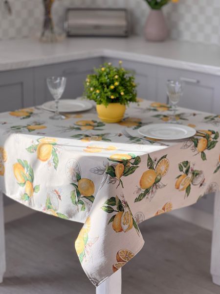 Tapestry tablecloth LIMA042, 137х280, Rectangular, Everyday, Without lurex, 75% polyester, 22% cotton, 3% acrylic