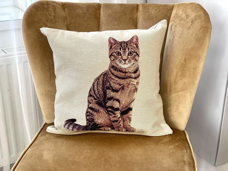 Single-sided tapestry cushion cover TRUDY-NV