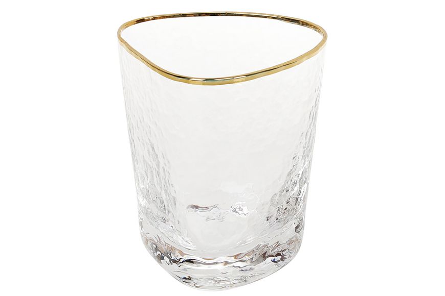 Gold rimmed glass 579-124 Diva, 350ml, Everyday, 350 ml, Glass, 4 pcs.