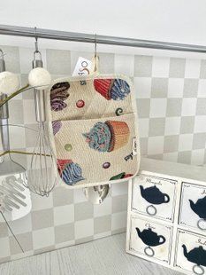 Tapestry kitchen potholder PK0068, 17x25, Rectangular, Everyday, Without lurex, 75% polyester, 22% cotton, 3% acrylic, Tapestry